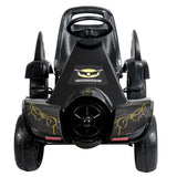 Pedal Powered Go Kart for Kids with Clutch & Hand Brake - 4 Wheel Racer Toy