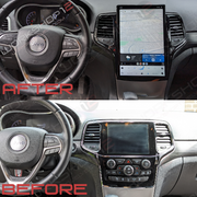 Jeep Grand Cherokee 2011-2021 Workshop 12 Tesla-Style Screen Workshop 12