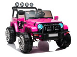Ride On Car Kids Jeep Style 4x4 W/Rubber Tires 24 Volt