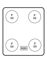 2016+ Honda Pioneer 1000-5 Stereo Tops (4-Door)