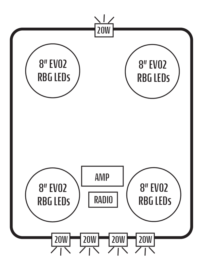 2016+ Honda Pioneer 1000-5 Stereo Tops (4-Door)