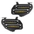 Dual Wide 8" LED Headlights for Honda Pioneer 1000 Vessel Powersports