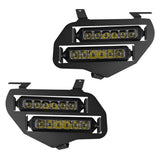 Dual Wide 8" LED Headlights for Honda Pioneer 1000 Vessel Powersports