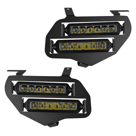 Dual Wide 8" LED Headlights for Honda Pioneer 1000 Vessel Powersports