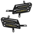 Dual Wide 8" LED Headlights for Honda Pioneer 500 Vessel Powersports