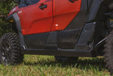 Rough Country Rock Sliders for Polaris Xpedition ADV 5 Black Steel