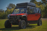 Rough Country Rock Sliders for Polaris Xpedition ADV 5 Black Steel