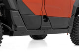Rough Country Rock Sliders for Polaris Xpedition ADV 5 Black Steel