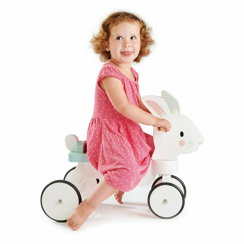 Playful Running Rabbit Ride On by Tender Leaf Toys