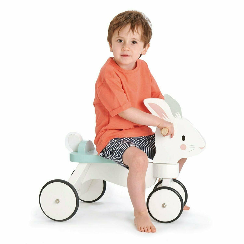 Playful Running Rabbit Ride On by Tender Leaf Toys