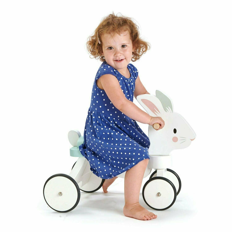 Playful Running Rabbit Ride On by Tender Leaf Toys