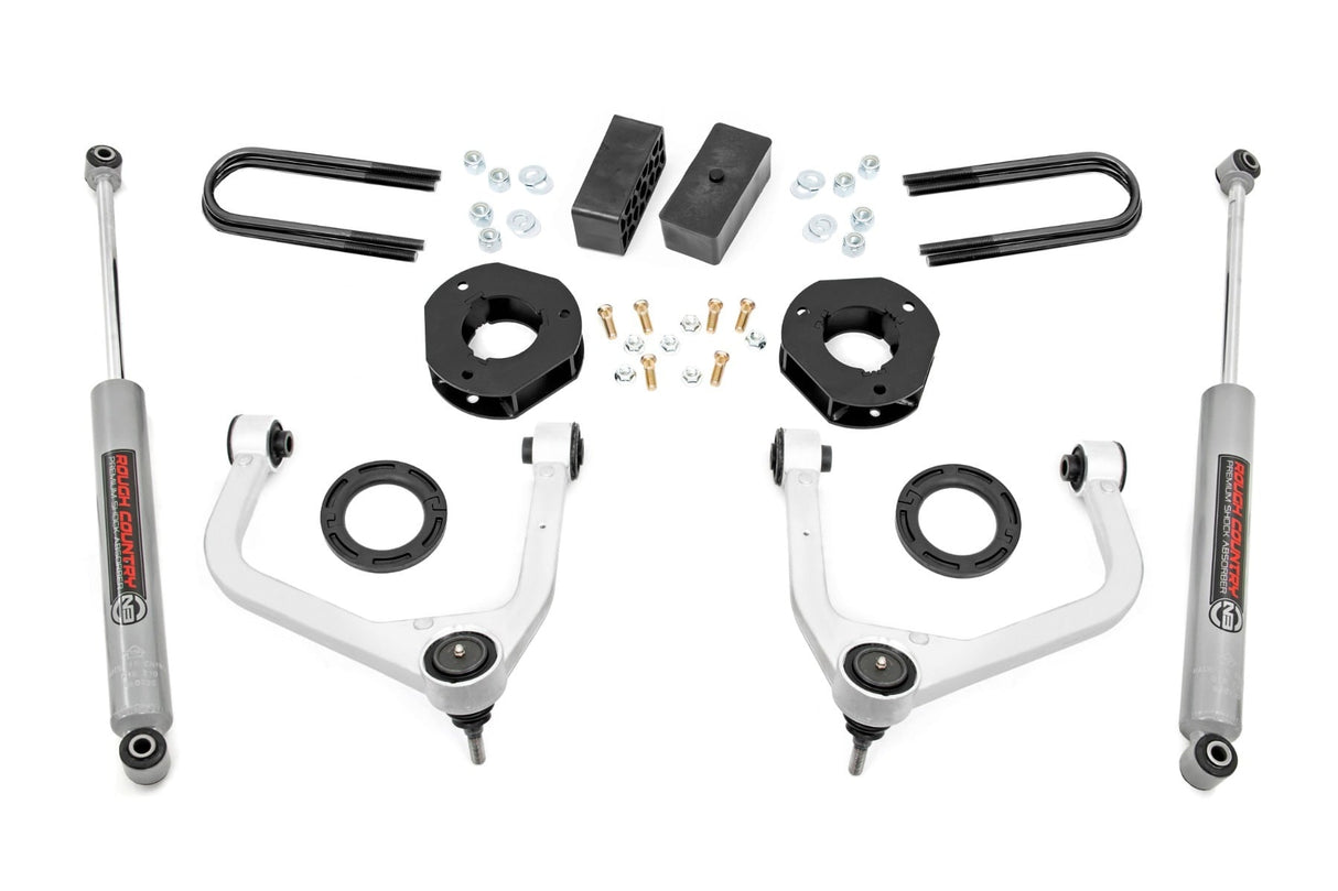 Rough Country 3.5 Inch Suspension Lift for GMC Sierra 1500