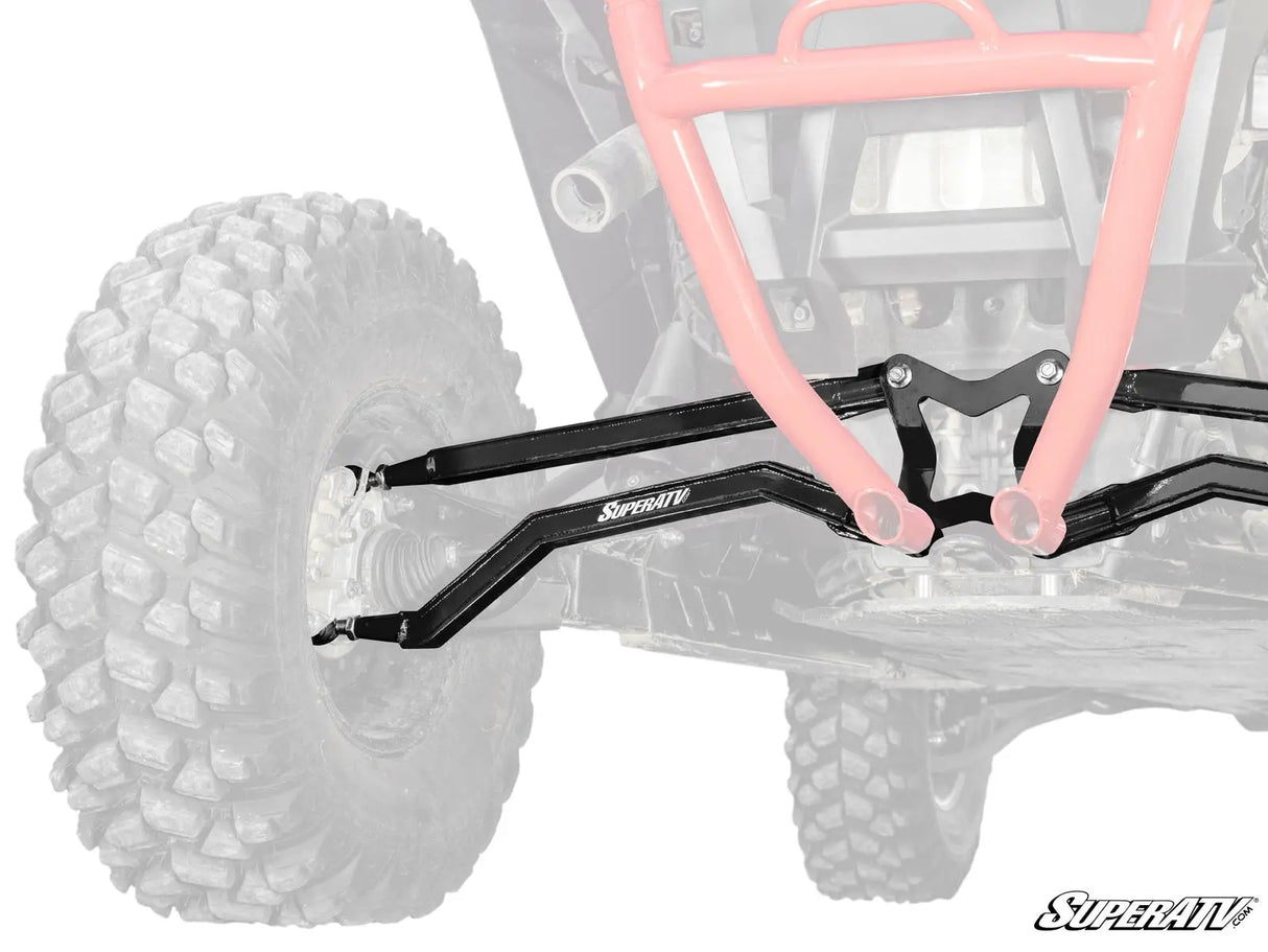 SuperATV Polaris RZR XP Turbo High Clearance Boxed Radius Arms