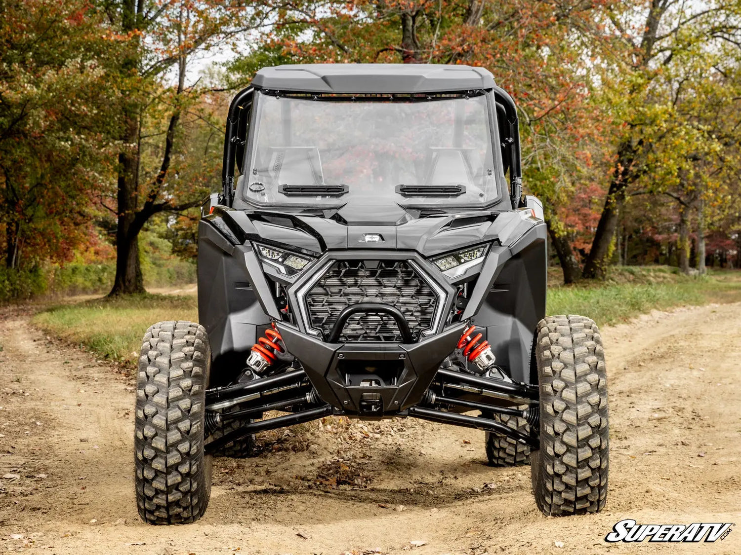 SuperATV Polaris RZR Pro R Vented Full Windshield