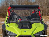SuperATV Polaris RZR Pro R Scratch-Resistant Flip Windshield