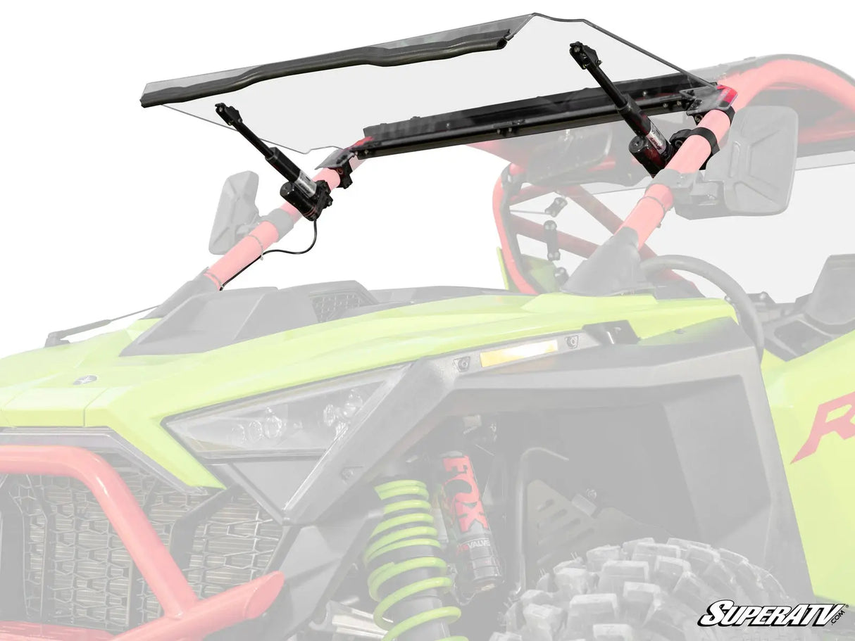 SuperATV Polaris RZR Pro R MaxDrive Power Flip Windshield