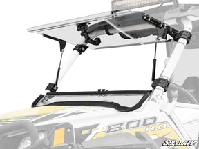 SuperATV Polaris RZR 570 Scratch Resistant Flip Windshield