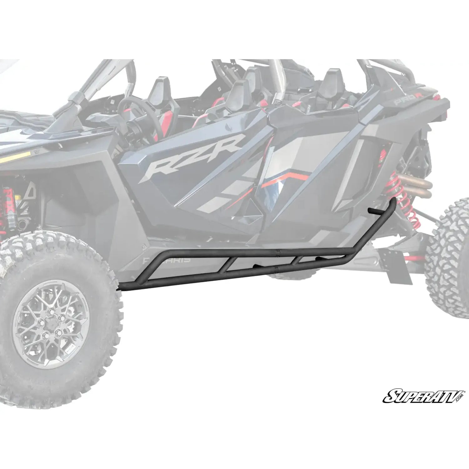 2025+ Polariz RZR Pro S4 Heavy Duty Nerf Bars - Black