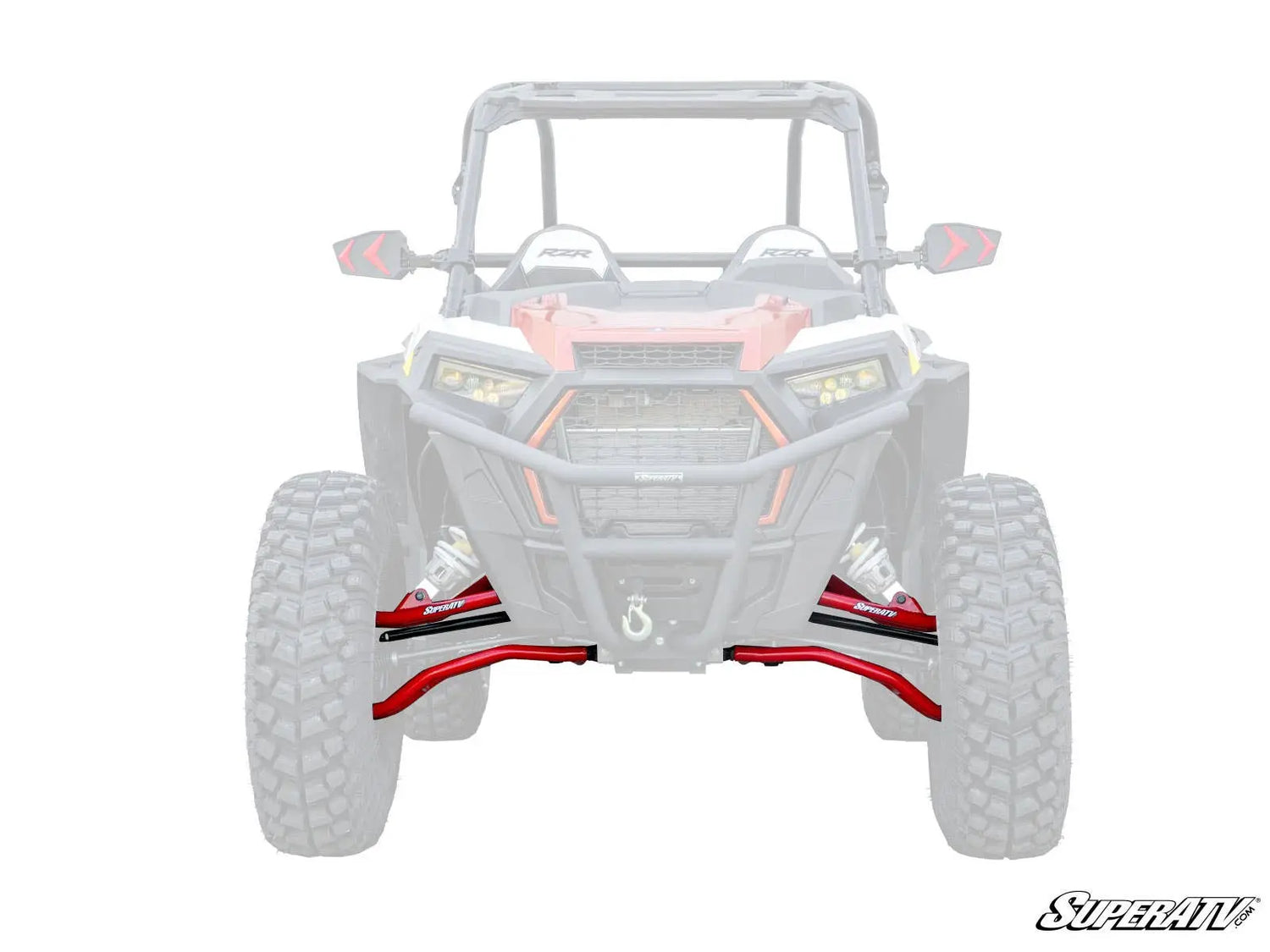 SuperATV Polaris RZR XP Turbo High Clearance A-Arms