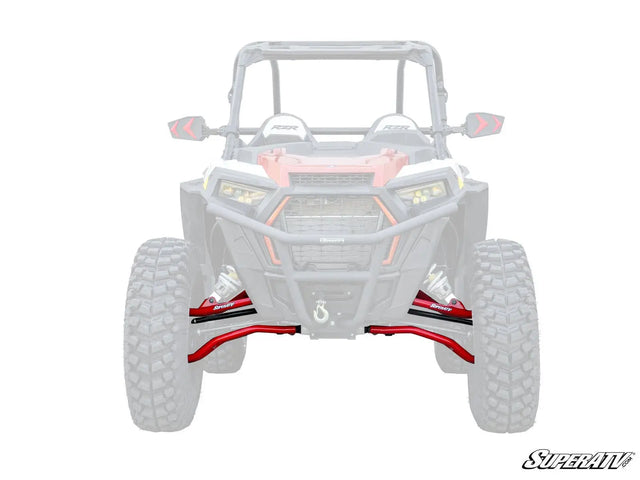 SuperATV Polaris RZR XP Turbo High Clearance A-Arms