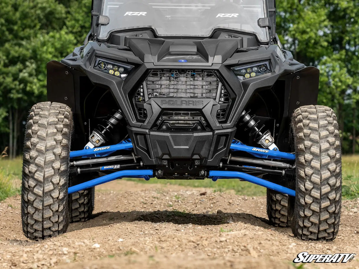 SuperATV Polaris RZR XP Turbo High Clearance 1.5" Forward Offset A-Arms