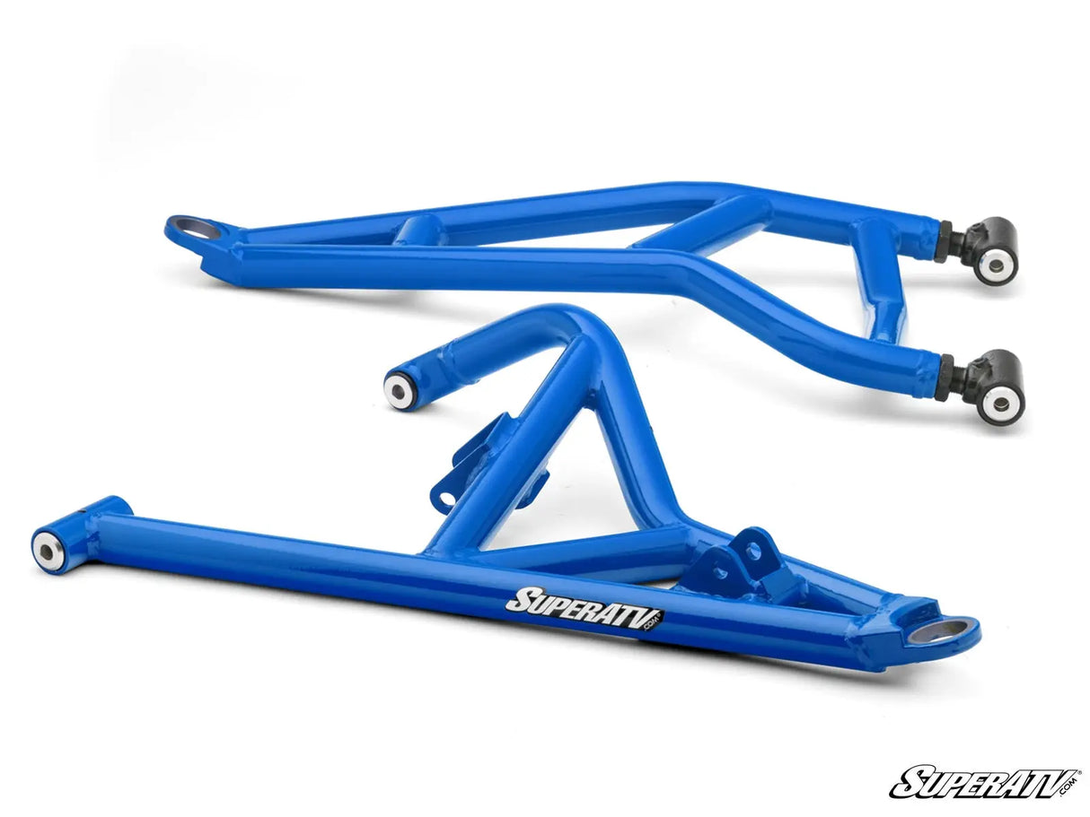 SuperATV Polaris RZR XP Turbo High Clearance 1.5" Forward Offset A-Arms