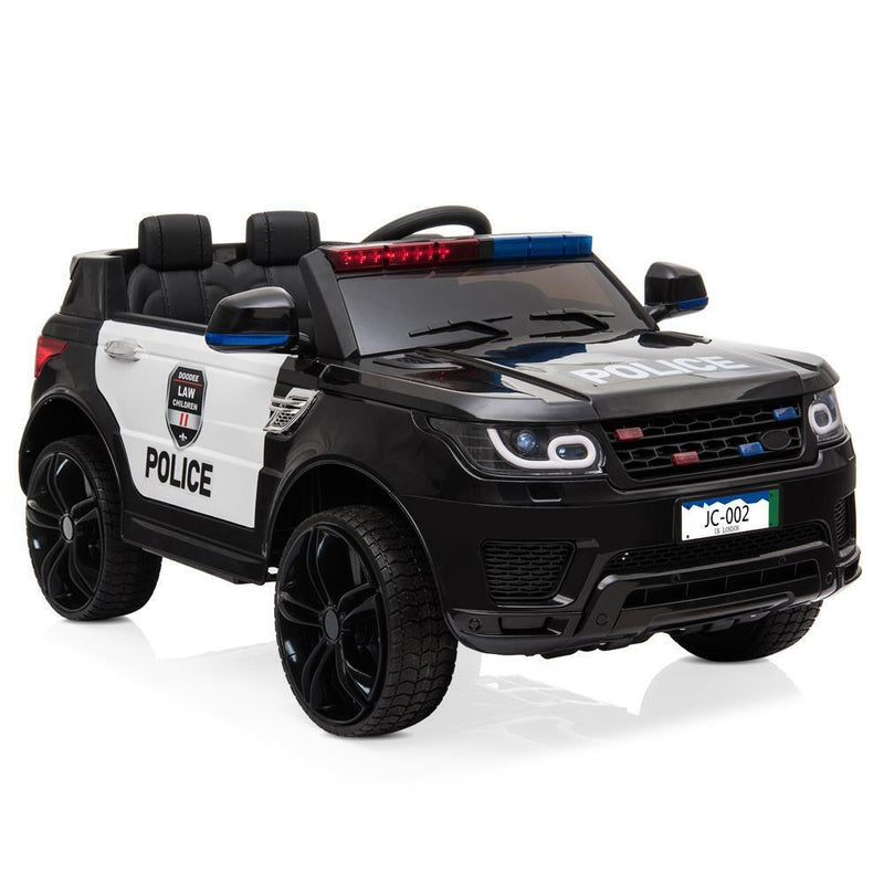 Police SUV Truck Ride-On Toy for Kids with 12V Battery and Remote Control