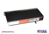 Classic Rear 22" / 28" PORT Side / Left Side - I Beam Trailer Step, Secures Fender, Includes Non-Skid Reflective Tape, and Led Light