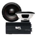 Power Pack: 2 DX 15 Subwoofers + VFL Hybrid 4800.1 Amplifier
