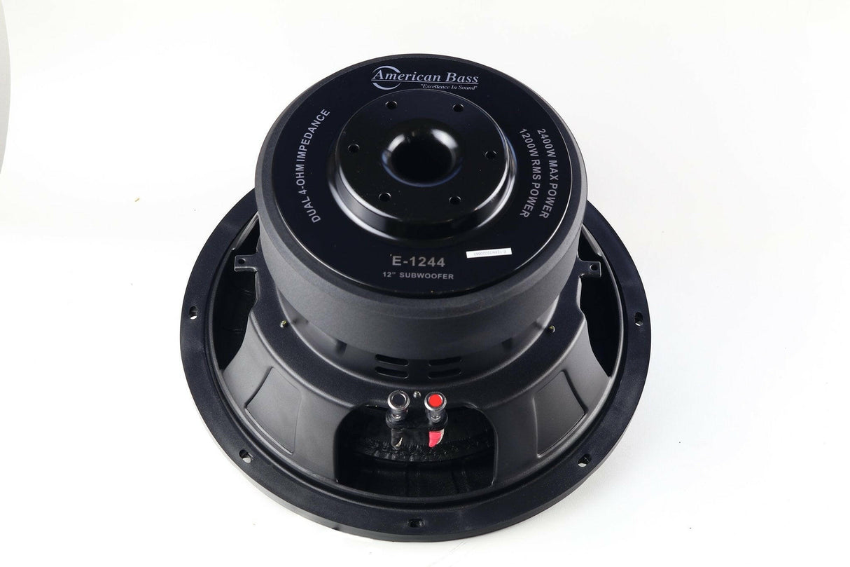Power Pack: 2 Elite 1244 Subwoofers + VFL Hybrid 4800.1 Amplifier