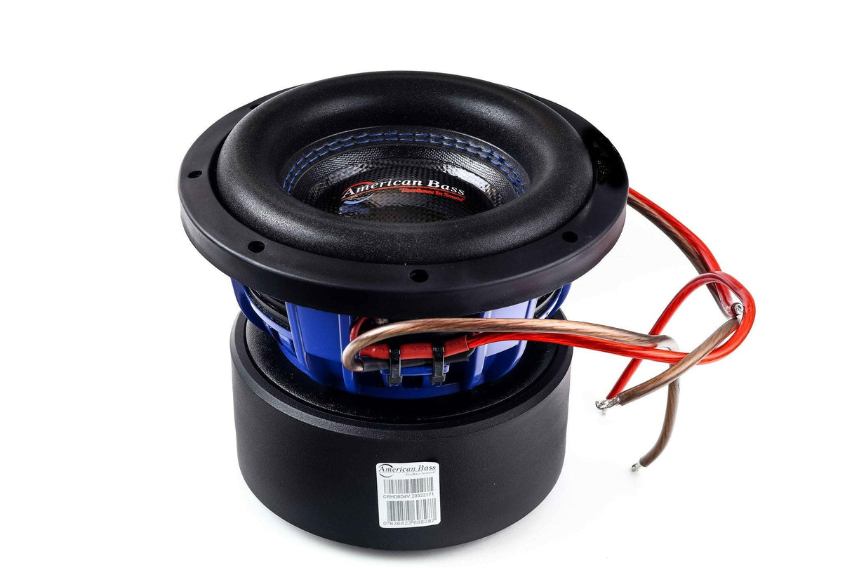 Power Pack: 2 HD 8 Subwoofers + VFL Hybrid 4800.1 Amplifier