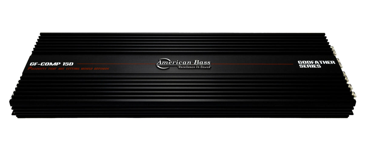 Power Pack: 2 King 15 Subwoofers + Godfather Comp 15D Amplifier