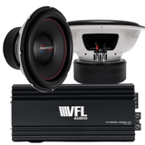 Power Pack: 2 Titan 1244 Subwoofers + VFL Hybrid 4800.1 Amplifier