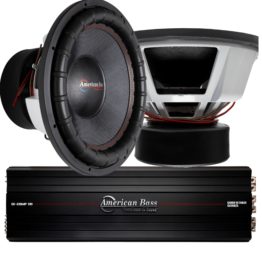Power Pack: 2 VFL Comp Signature 18 Subwoofers + Godfather Comp 11D Amplifier