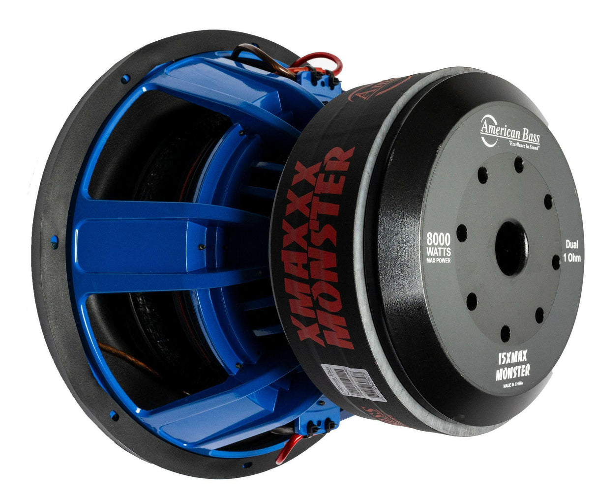Power Pack: 2 XMAXXX Monster 15” Subwoofers + Godfather Comp 11D Amplifier
