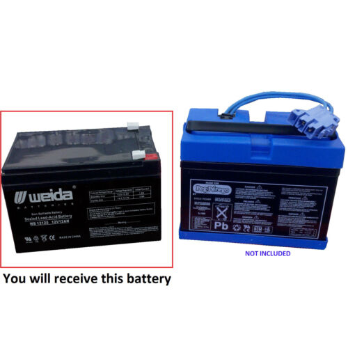 Power Up Your Ride: Peg Perego 12V Replacement Battery Kit for Polaris Gator and Hummer