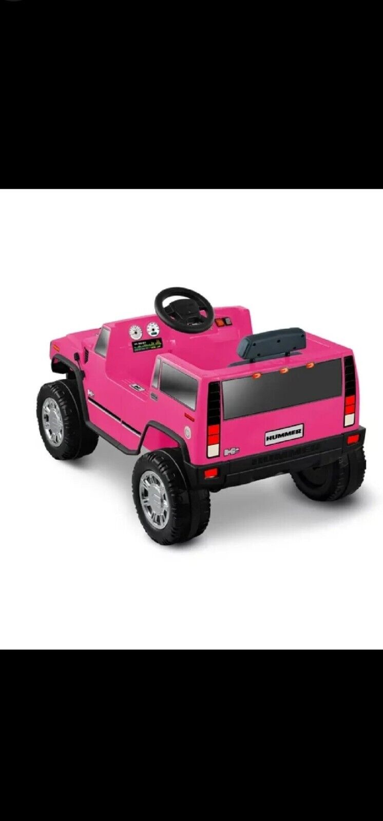 Power Wheels Hummer H2 6V Ride-On Car in Pink