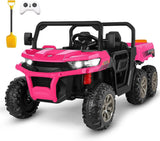 Powerful 24V UTV Ride-On with Dump Bed and 4WD - Perfect for Adventure Seekers!