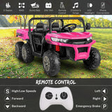 Powerful 24V UTV Ride-On with Dump Bed and 4WD - Perfect for Adventure Seekers!