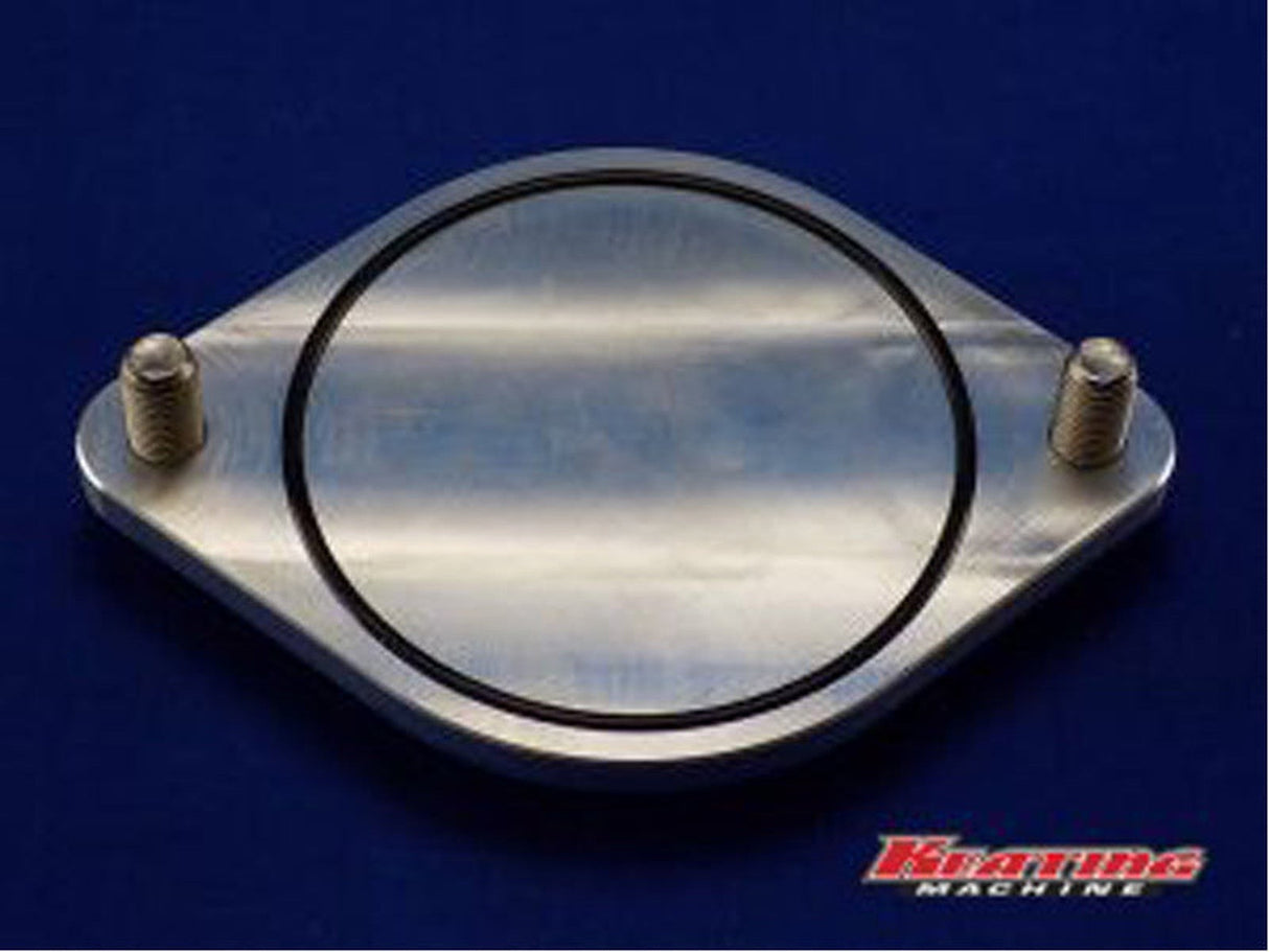 Keating Machine 062413-5V2 Power Steering Pump Block Off, 1989-2002 Dodge Ram 5.9L Cummins Keating Machine