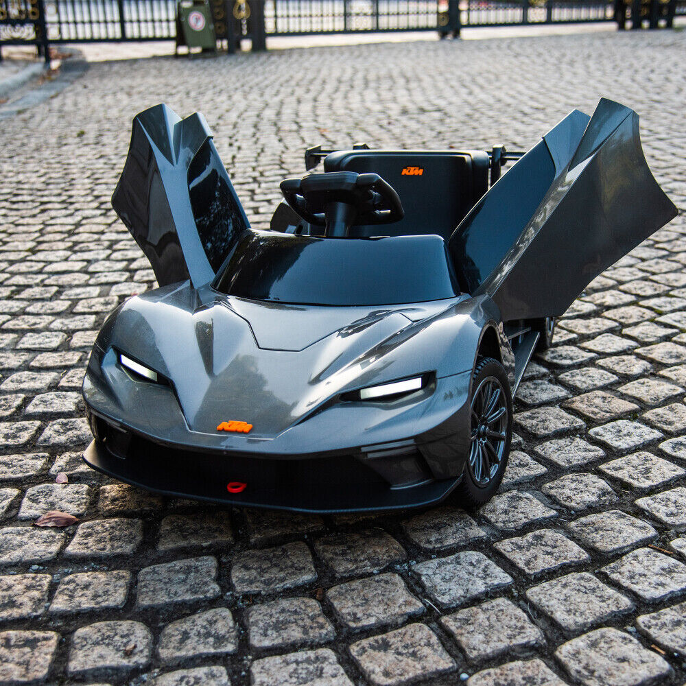 Premium 12V Electric Kids Ride On Car with Remote Control & 3 Speeds - LED Lights Included