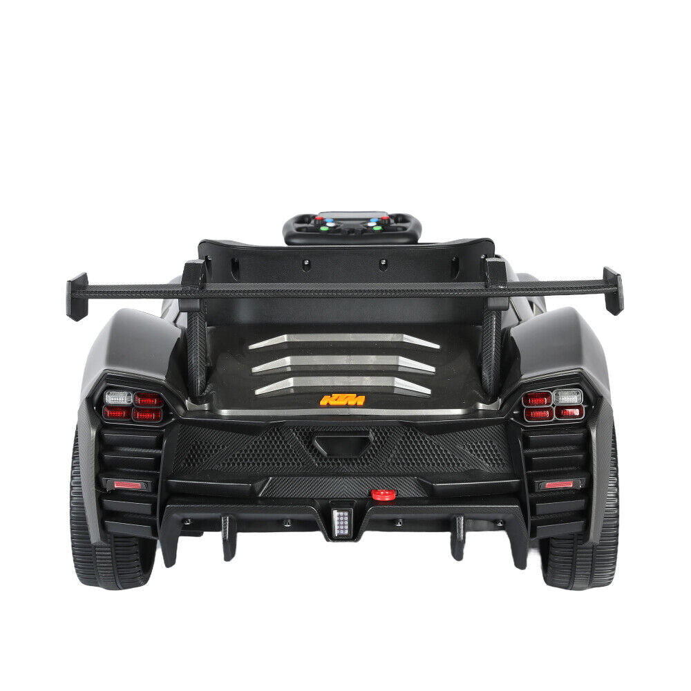 Premium 12V Electric Kids Ride On Car with Remote Control & LED Lights - 3 Speed Options