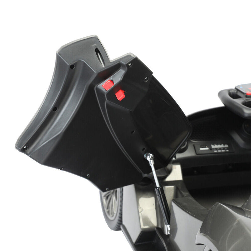 Premium 12V Electric Kids Ride On Car with Remote Control & LED Lights - 3 Speed Options