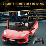 Premium 12V Electric Lamborghini Ride-On Car for Kids with Remote Control - Perfect Gift for Young Drivers
