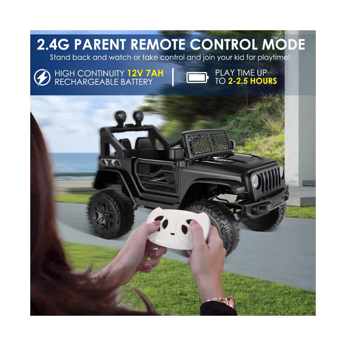 Electric Ride-On Car for Kids Ages 3-8: The Perfect Toy for Young Drivers!