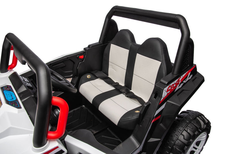 Premium 12V Four-wheel Drive Children's Toy Car with Music and Dual Speed Options