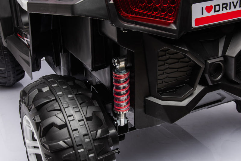 Premium 12V Four-wheel Drive Children's Toy Car with Music and Dual Speed Options