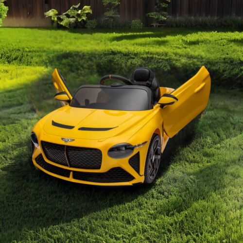 Premium 12V Kids Ride-On Car with Remote Control - Licensed Bentley Mulsanne Design