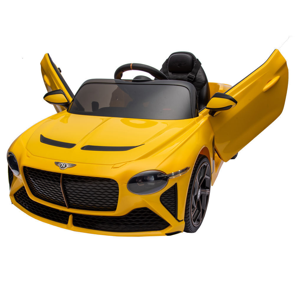 Premium 12V Kids Ride-On Car with Remote Control - Licensed Bentley Mulsanne Design