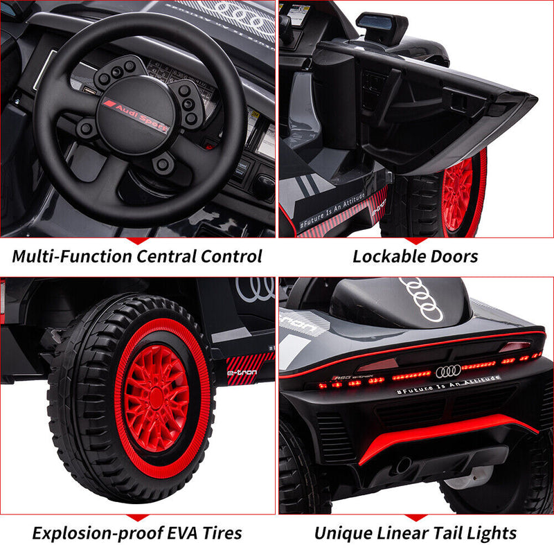Premium 12V Ride-On Car for Kids with Remote Control, LED Lights, and Long-Lasting 7Ah Battery - Suitable for Ages 3 and Up